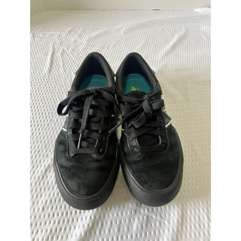 Adidas Matchbreak Super Core Black Suede Shoes Sneakers H04910 Men's Sz 6